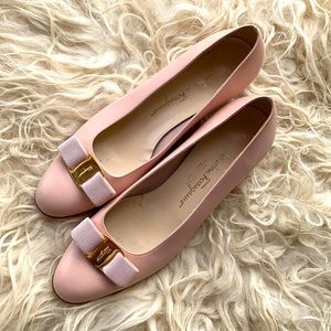 Salvatore Ferragamo 90s Pink Ballerina shoes